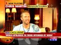 [11-17-2016] Chris Martin interviewed on Times Now