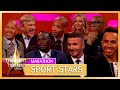 Lewis hamilton tries to explain his f1 driving wheel  sports stars marathon  graham norton show