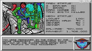 Mechwarrior (DOS, 1989) - DONT work for Marik nor Liao!