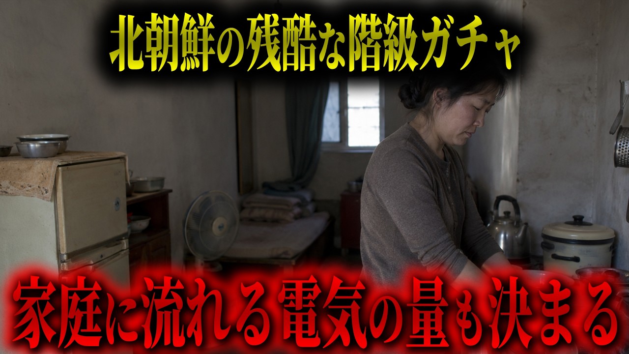 【残酷な階級ガチャ】日常のすべてが身分で選別される絶望のリアル【北朝鮮】