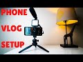 Smartphone VLOG Microphone with Tripod and LED light - Uhuru UCM 11PL Review