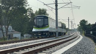 Rem Train Testing On The North Shore Le Rem En Essai Sur La Rive Nord