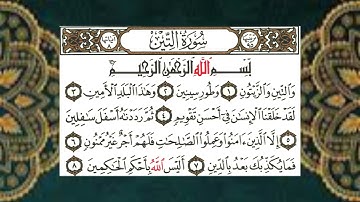 (95) سورة التين - الشيخ عبد الباسط عبد الصمد