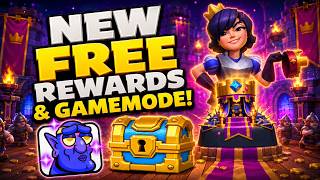 NEW FREE Rewards + New Gamemode in Clash Royale!