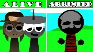 Sprunki Phase 2 All Live! 😱 Mr. BLACK Arrested! 🚔 #sprunki