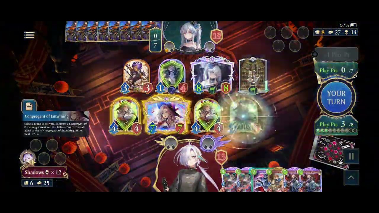 (Рейтинг Мастеров 16К) Evo Mode Abyss против Puppet Portal [Shadowverse: Worlds Beyond/Skybound D...