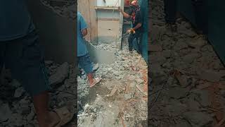 demolition job in cugon Cagayan de Oro city #constructionchannel #travelvlog #demolition