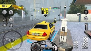Amazing Taxi Simulator V2 2019 - Car Cab Passengers Transport Simulation - Android Gameplay [HD] screenshot 4