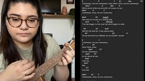 castaways - the backyardigans - ukulele tutorial
