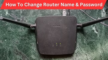 D-Link DIR-615 : Change SSID and Password || How To Change Router Name and Password