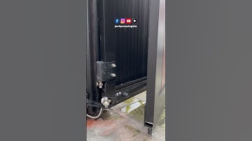 The latest gate design - steady & smooth operation with the Invisible Trackless Adam3 ™ system.