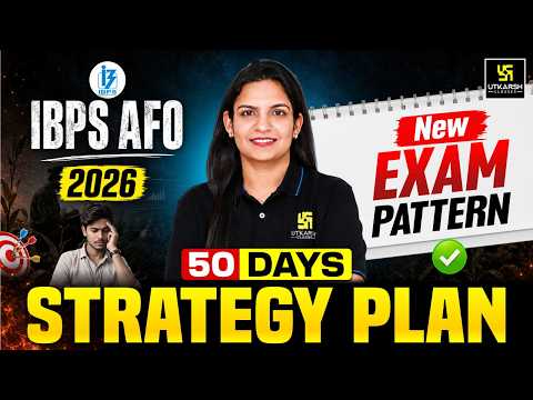 IBPS AFO Exam Pattern | New Exam Pattern Explained And 50 Days Study Plan | Meenakshi Ma'am