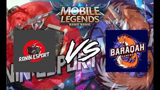 Baraqah Gaming vs Ronin Esport