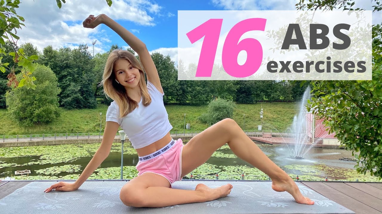 Outdoor ABS workout by Mari Kruchkova / 16 exercises - YouTu