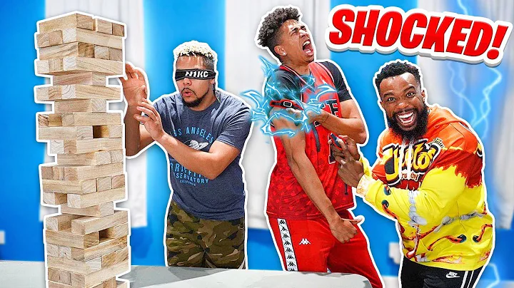 EXTREME 2HYPE JENGA Spin-the-Wheel FORFEIT CHALLENGE