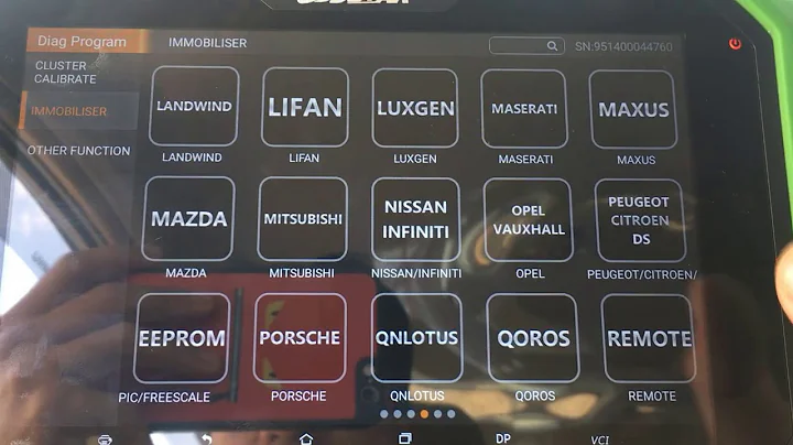 Program remote Nissan Livina 2011 by OBDSTAR Key Master Dp Plus