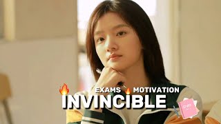 🎒 Exams Study Motivation (P-2) || Ray Of Light || INVINCIBLE  Pt. II  🔥📚Study Motivation From Cdrama