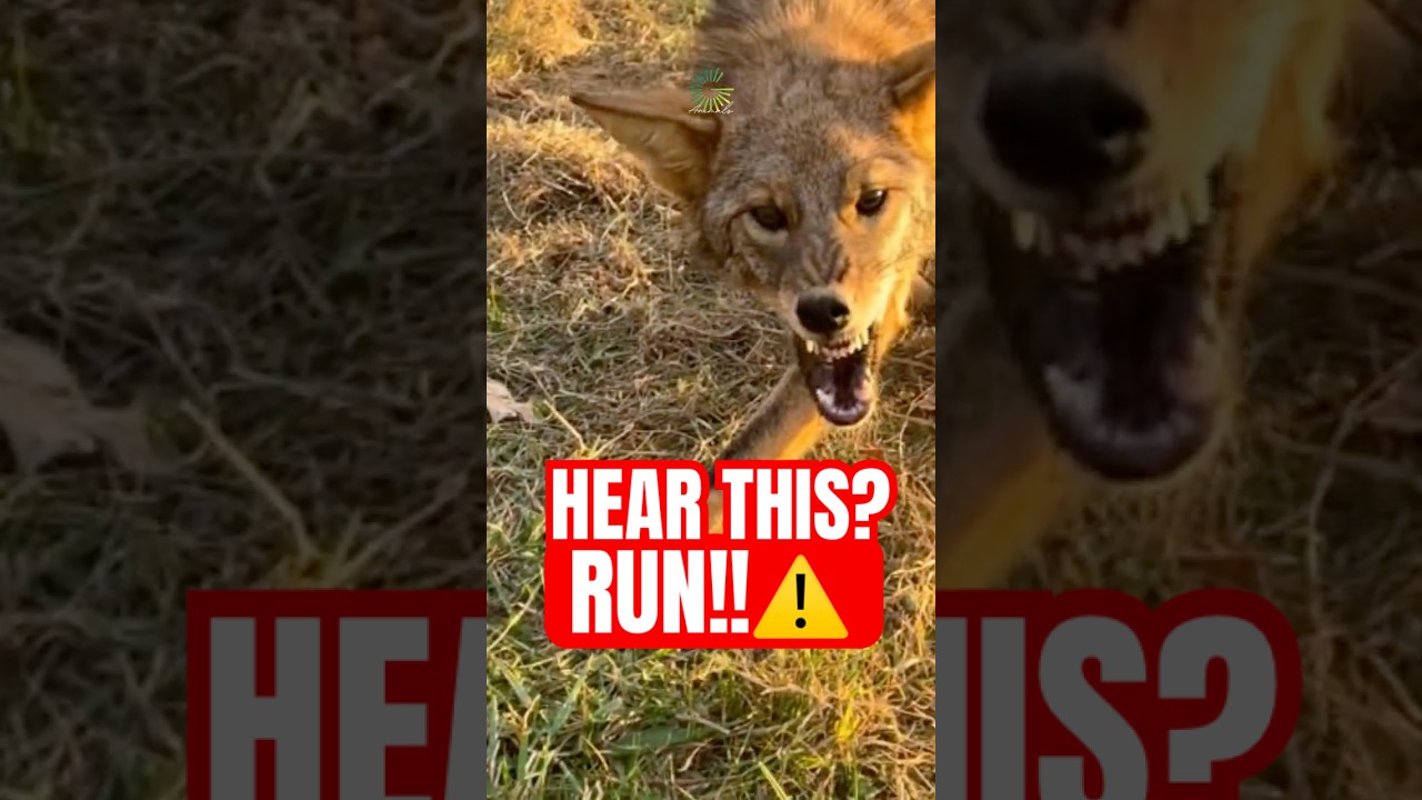 Если услышите смех койотов, немедленно заходите внутрь!!