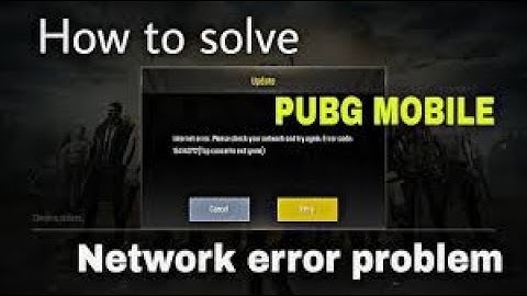 pubg mobile how to fix error code