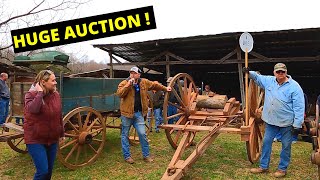 Farm/Estate Auction @ Insane Prices! Antiques, Model T Sawmill, Classic Cars, Anvils, Wagons, Saws +