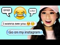 Reacting To Funniest Flirty Texts!!
