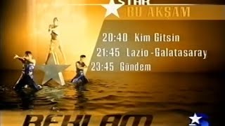 Star Tv Reklam Kuşağı - 24 Ekim 2001