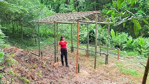 FULL VIDEO: She Built a Complete Bamboo House & Kitchen in 45 Days – Build From Start to Finish