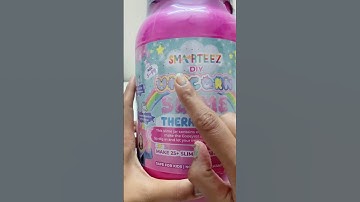 DIY unicorn squishy SLIME {ASMR}  #unicornslime #unicorn #diyslimes