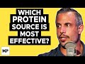 Animal vs plant protein for effectively building muscle  mind pump 1854