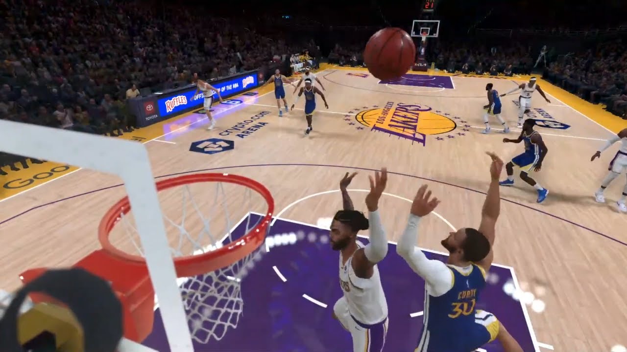 NBA 2K23 Ultra Realistic Simulation! Warriors vs Lakers GAME 3 2023 NBA Playoffs