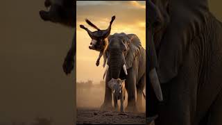 Brave Elephants Save Baby From Hyena Attack | Real Wildlife Rescue