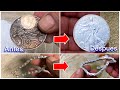 Como limpiar tus Joyas y monedas de plata caseramente por menos de un dollar
