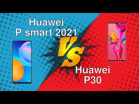 Huawei P smart 2021 vs Huawei P30