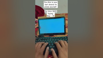 Dp HCM Typing Day 01 #dphcm #delhipolice #shortvideo #rwa #shorts #short #ytshorts