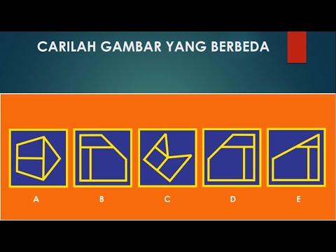 CARILAH GAMBAR YANG BERBEDA SOAL  TIU UJIAN  CPNS  YouTube