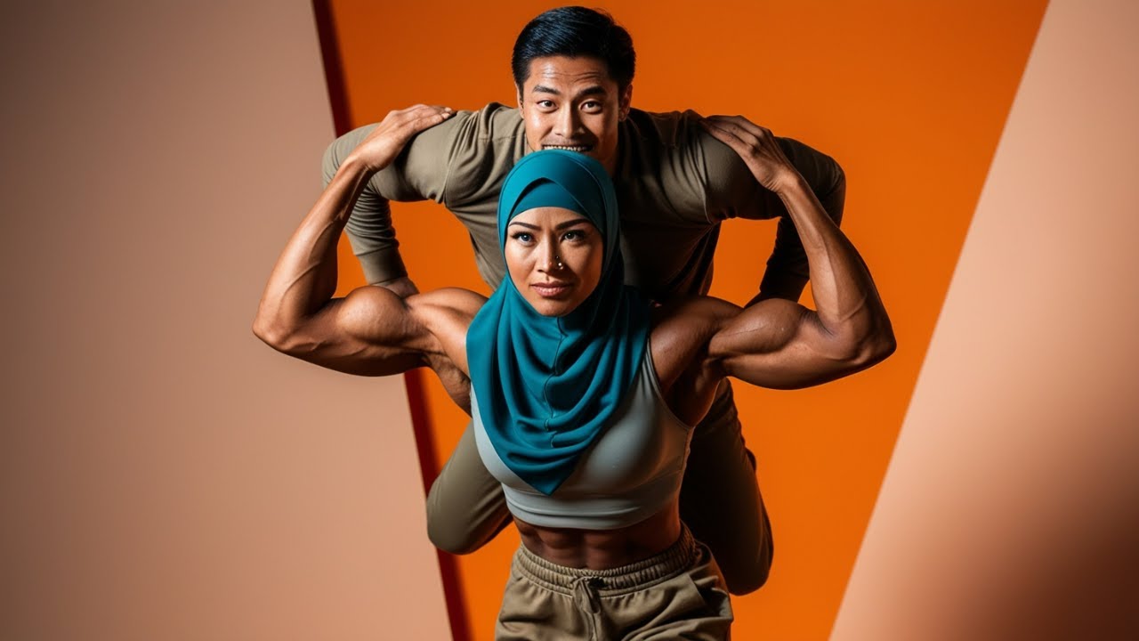 WOMAN LIFT CARRY MAN 2024 | MUSLIM WOMAN LIFT CARRY MAN
