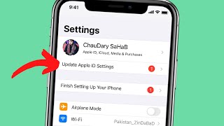 UPDATE APPLE ID SETTINGS ON IPHONE & IPAD FIXED  ( 2021 )