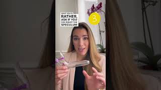 Top tips to make your cervical smear more comfortable | pap smear cervical screening #youtubeshorts