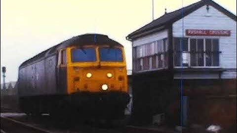 Rushall Crossing on South Staffs Line