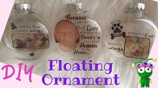 Floating Ornament | In memory of | Print then Cut | Cricut screenshot 2