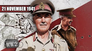 117   Surprise Attack On Rommel!  Operation Crusader Begins  WW2  November 21, 1941