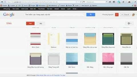 TẠO WEBSITE MIỄN PHÍ BẰNG GOOGLE SITES-THIẾT KẾ WEB BÁN HÀNG
