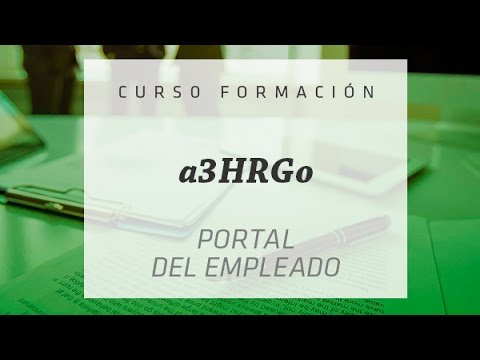 Portal del empleado con a3HRGo