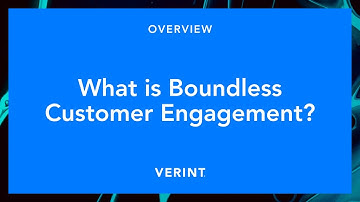 What is Boundless Customer Engagement?
