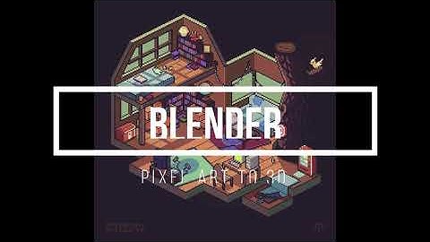 Pixel art to 3D (Part 1)