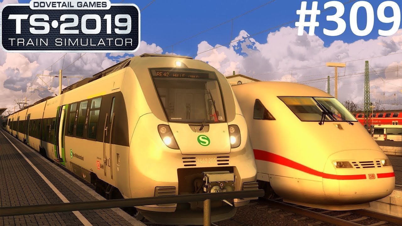 TRAIN SIMULATOR 2019 | S8 nach Halle(Saale)Hbf | BR 442 | BERLIN-LEIPZIG
