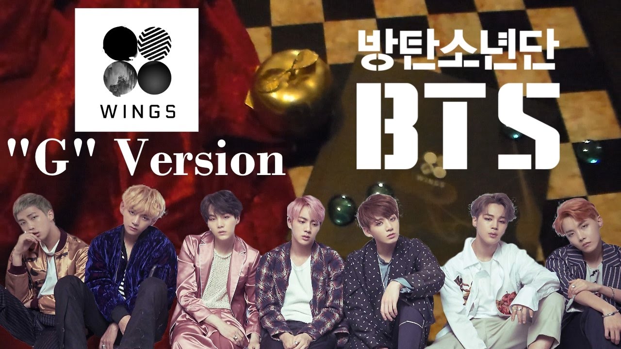 Bts Wings Album G Version Unboxing - Youtube