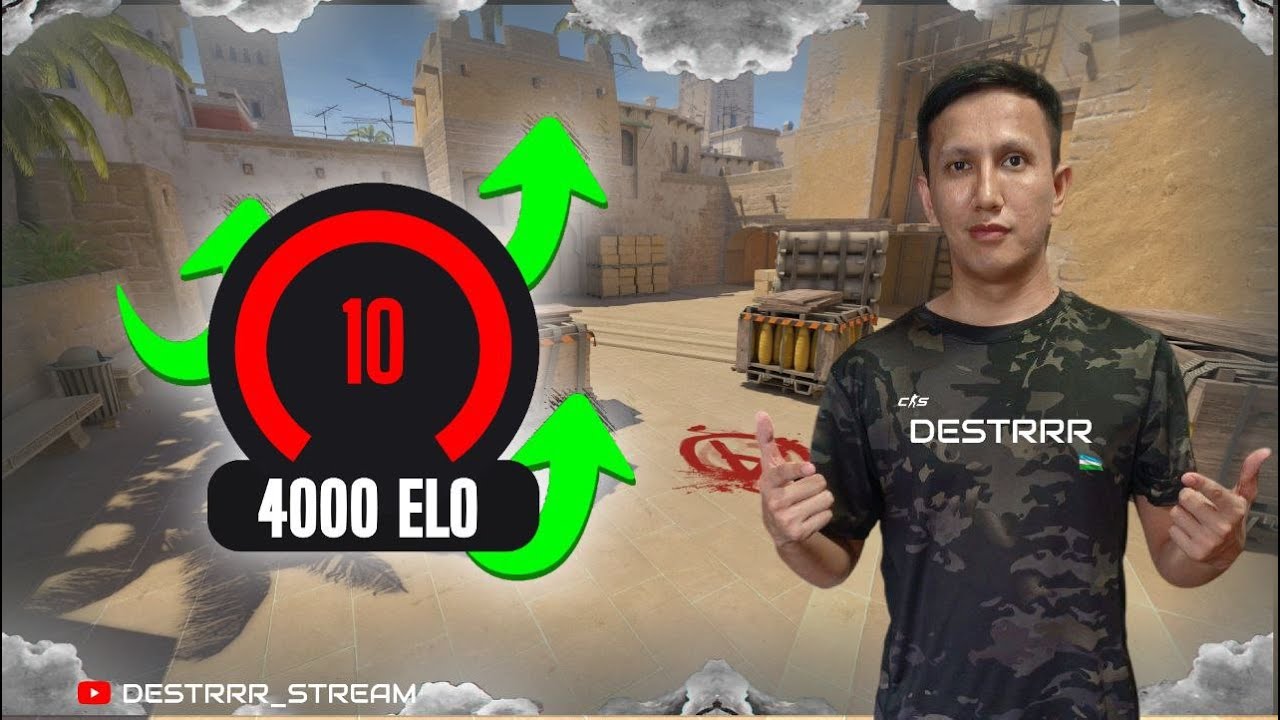 FACEIT CS.2 GO UZBEK 10 LVL 4K ELO RANG PUSH - YouTube