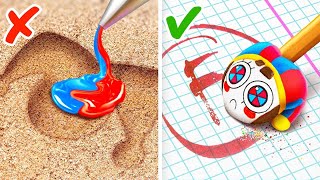 Pomni Pencil Eraser 🤩 *Digital Circus School Prep And DIY*