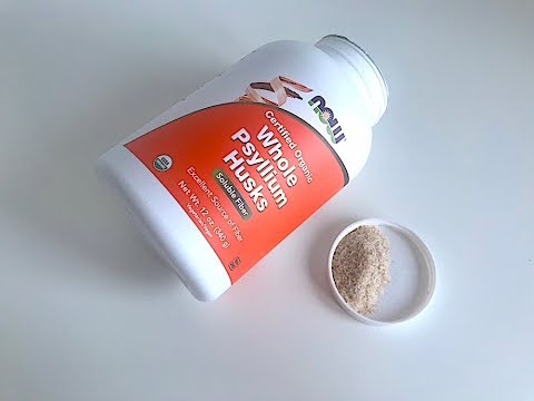 IHERB: Now Foods, Certifed Organic Whole Psyllium Husks (Шелуха семян подорожника) Видео обзор